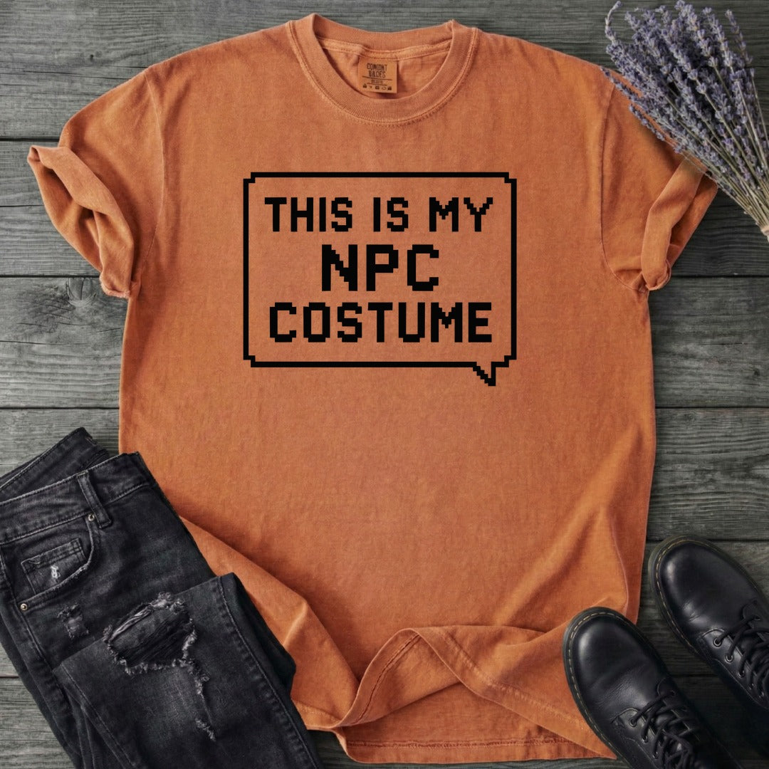 This Is My Npc Costume T-Shirt