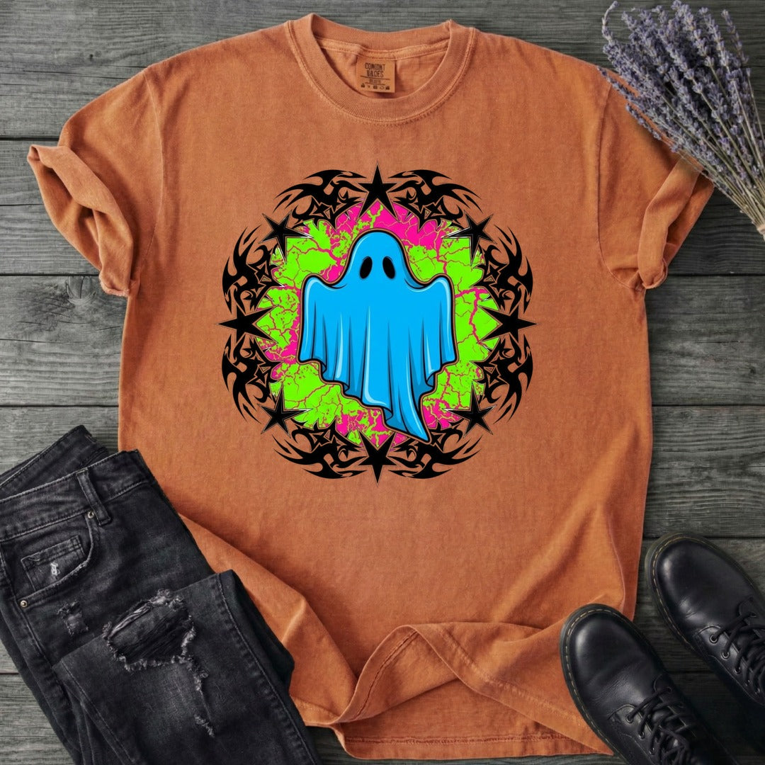 Grunge Star Ghost T-Shirt