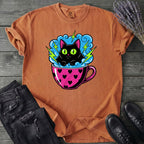 Cat Heart Mug Y2k 90s T-Shirt