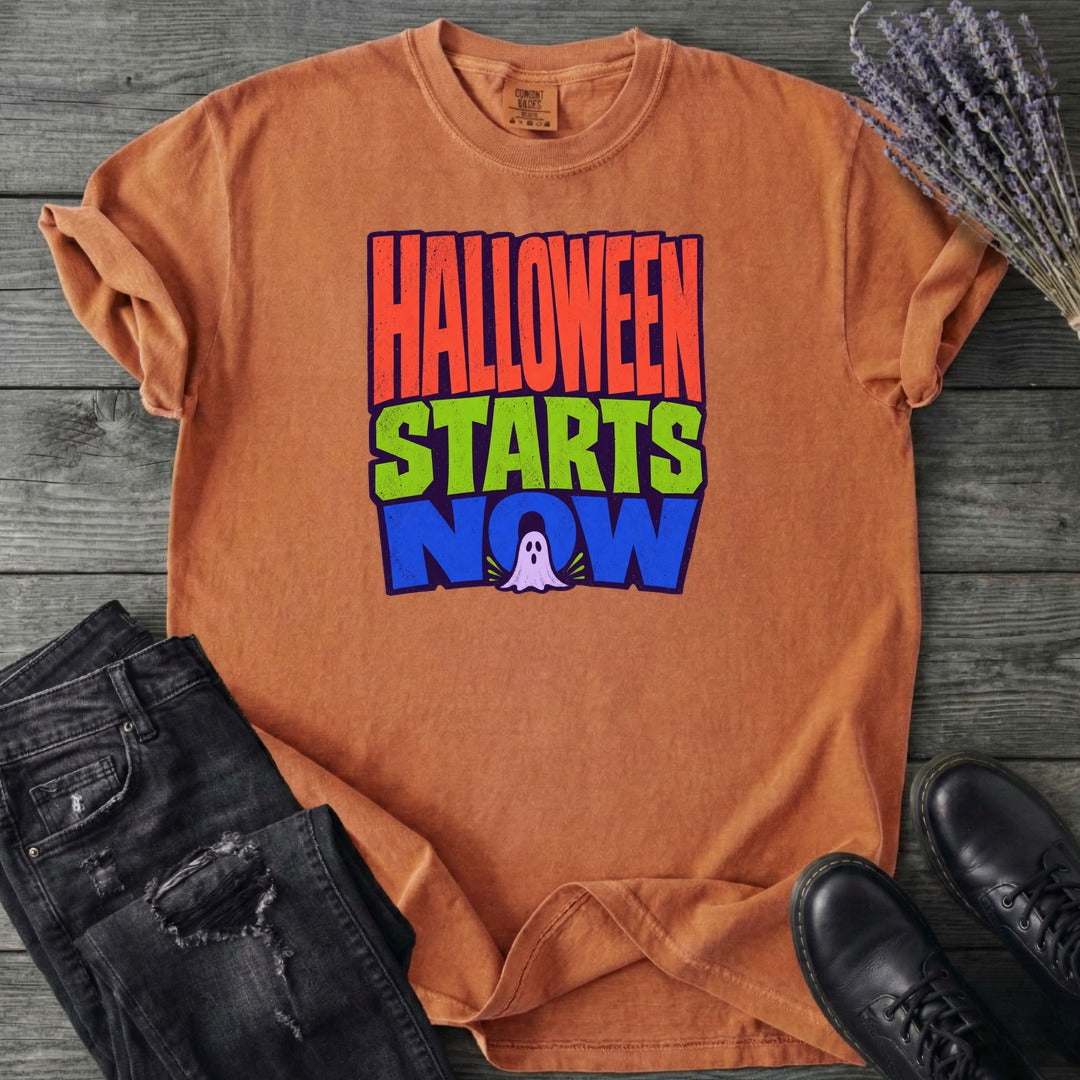 Halloween Starts Now T-Shirt