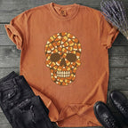 Candy Corn Skull T-Shirt