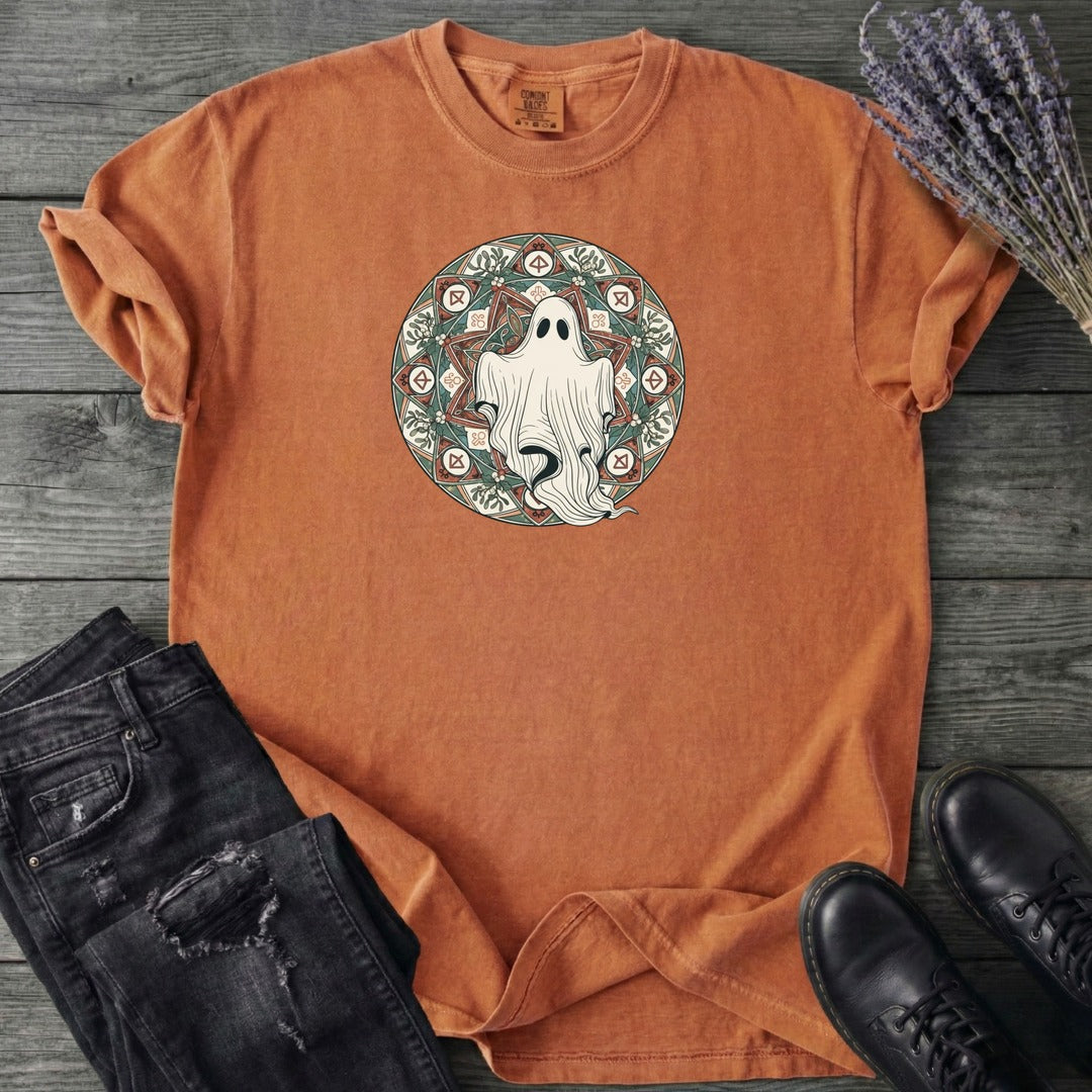 Boho Ghost Mandala T-Shirt