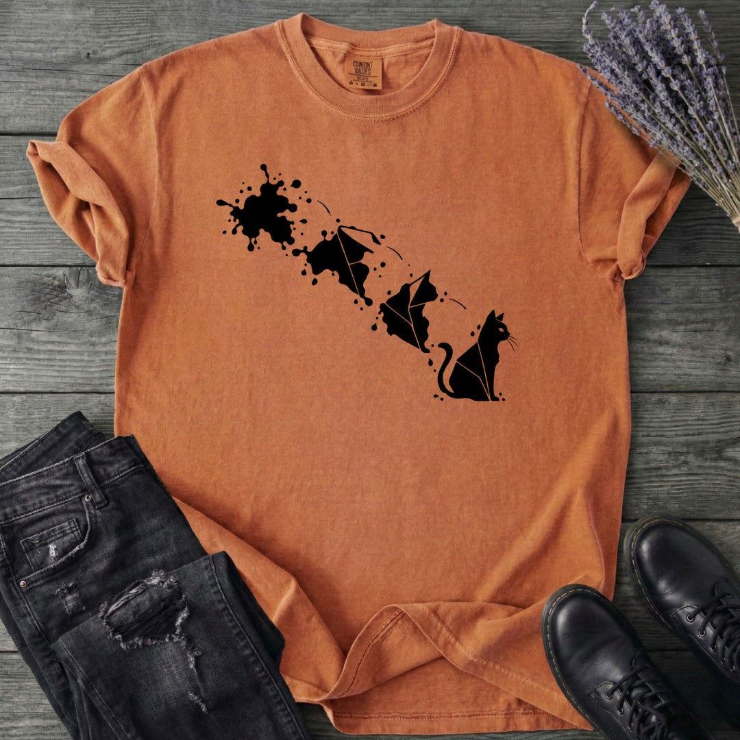 Inkblot Cat T-Shirt