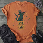 Stacked Cat and Pumpkins T-Shirt