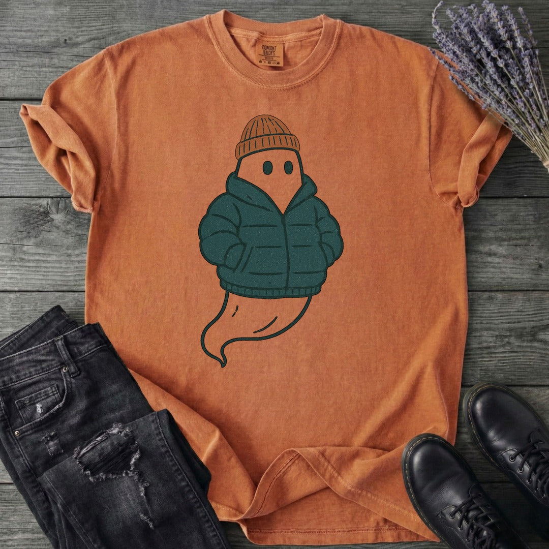 Puffer Coat Ghost T-Shirt