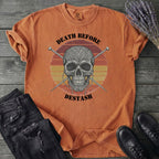 Death Before Destash Yarn Skull T-Shirt