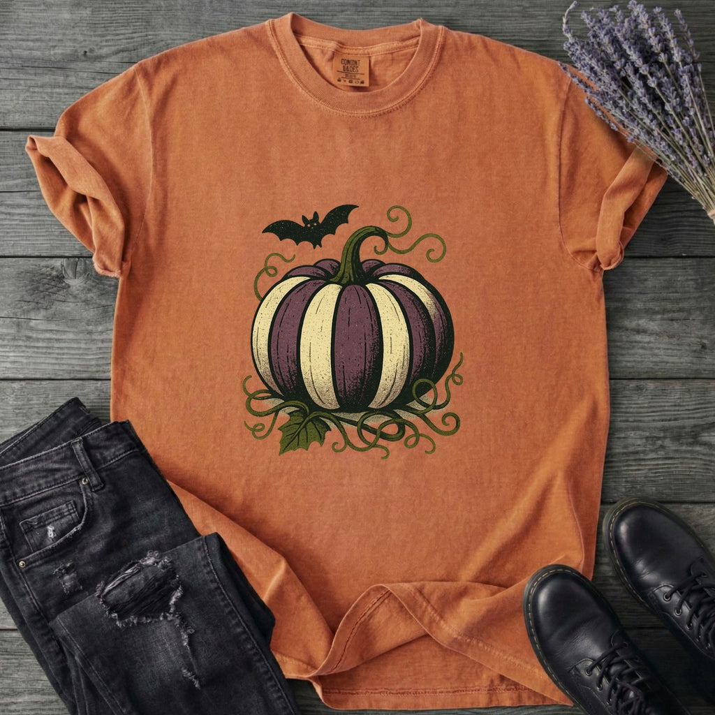 Striped Pumpkin T-Shirt