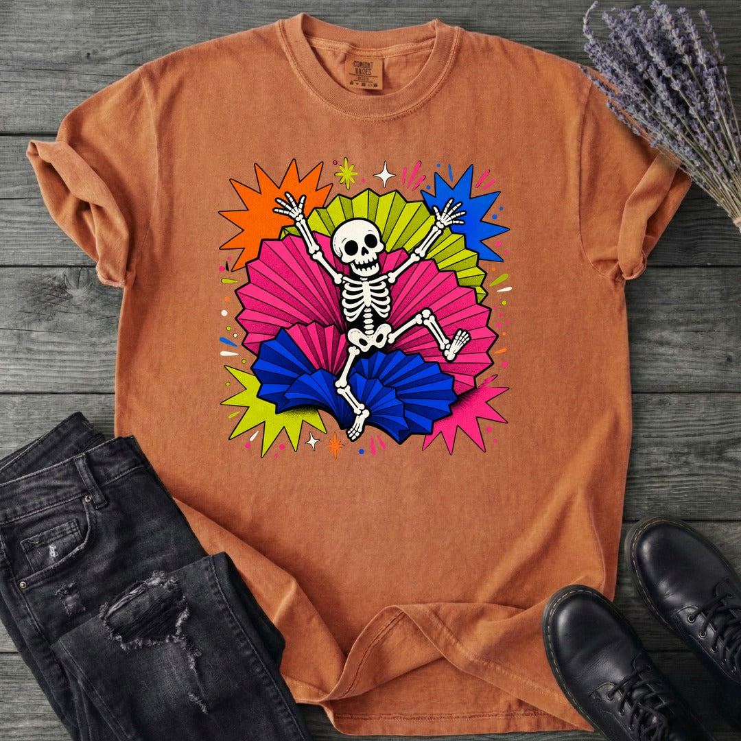 Festive Skeleton T-Shirt