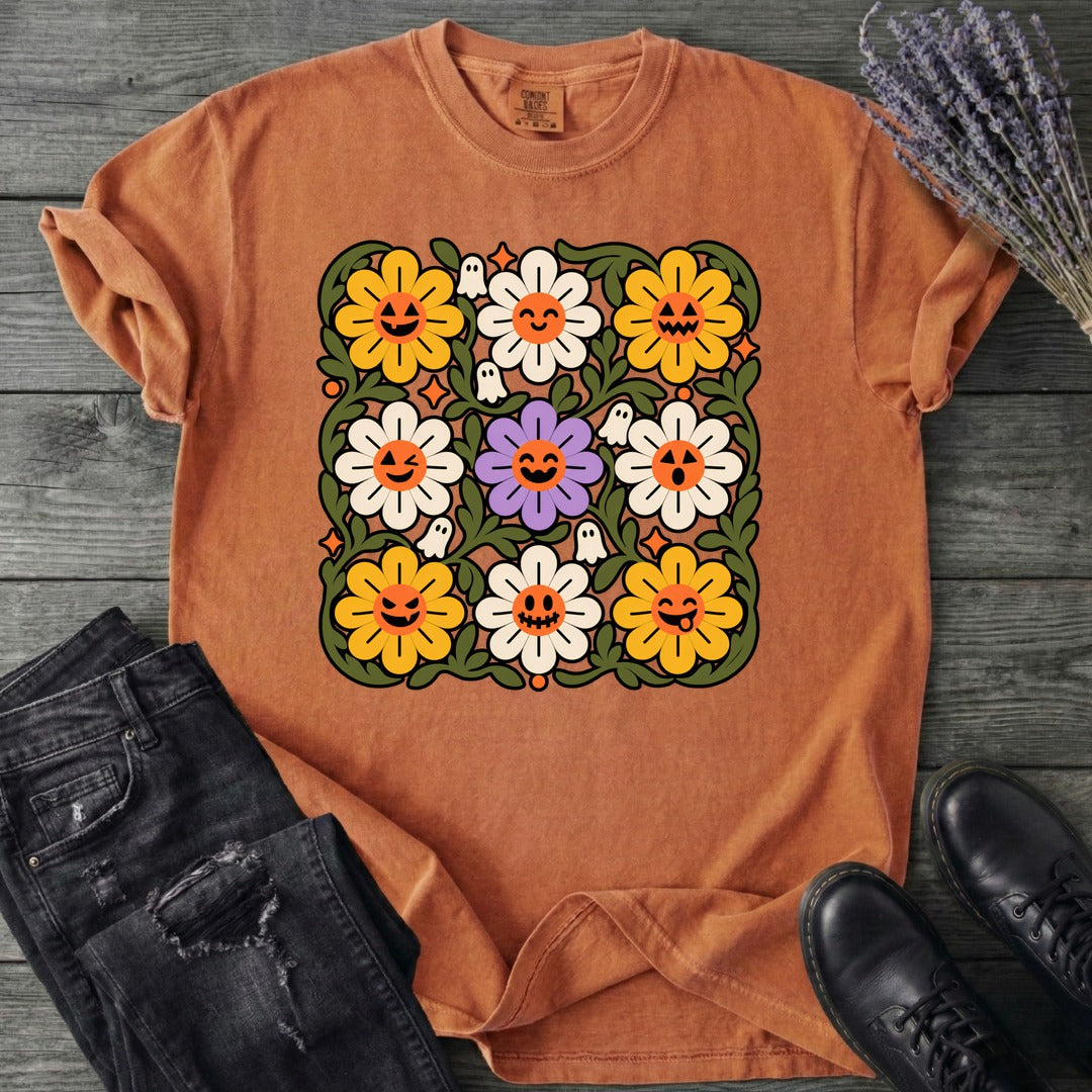 Spooky Floral T-Shirt