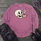 Skull Sip Long Sleeve T-Shirt