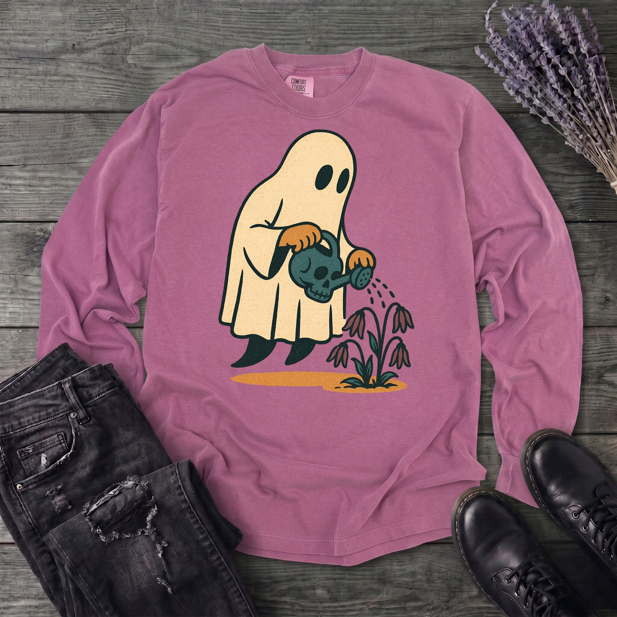 Ghost Gardener Long Sleeve T-Shirt