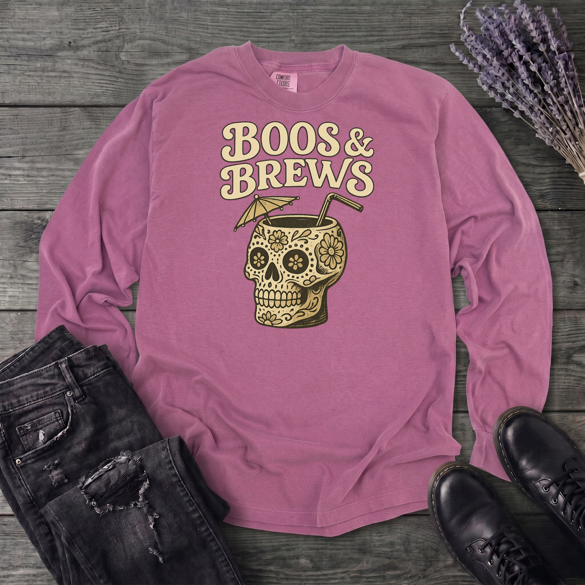 Boos & Brews Long Sleeve T-Shirt