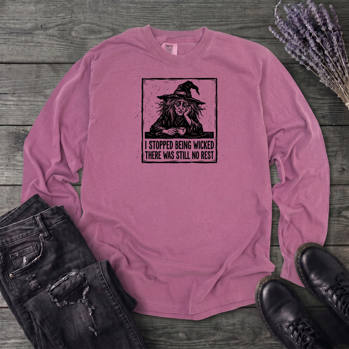 Stopped Being Wicked Long Sleeve T-Shirt