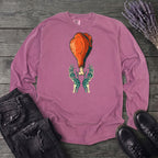 Skeleton Turkey Leg Long Sleeve T-Shirt