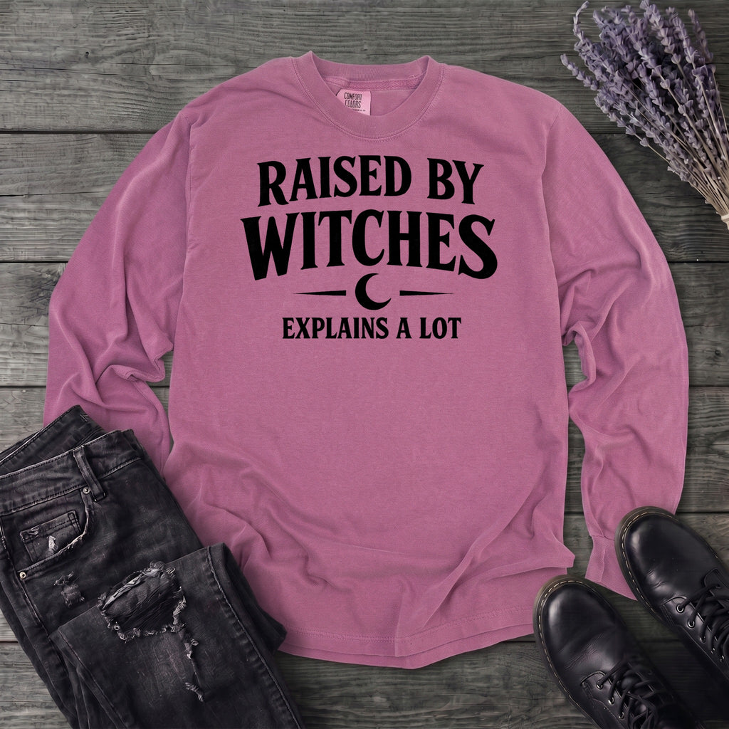 raised by witches Long Sleeve T-Shirt