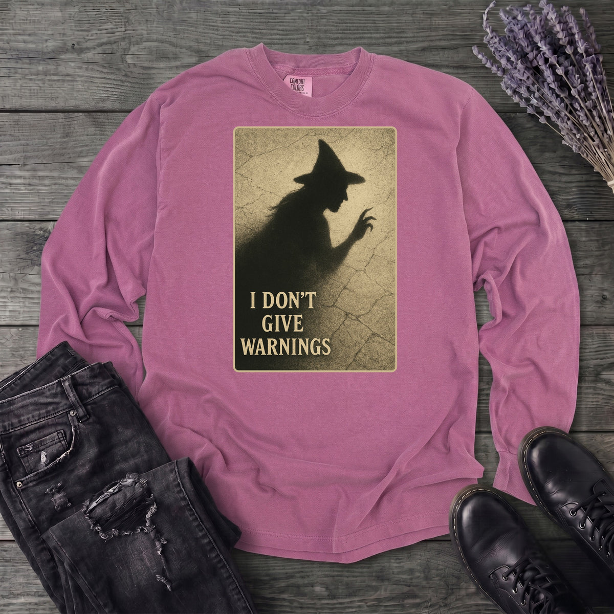 No Warnings Long Sleeve T-Shirt