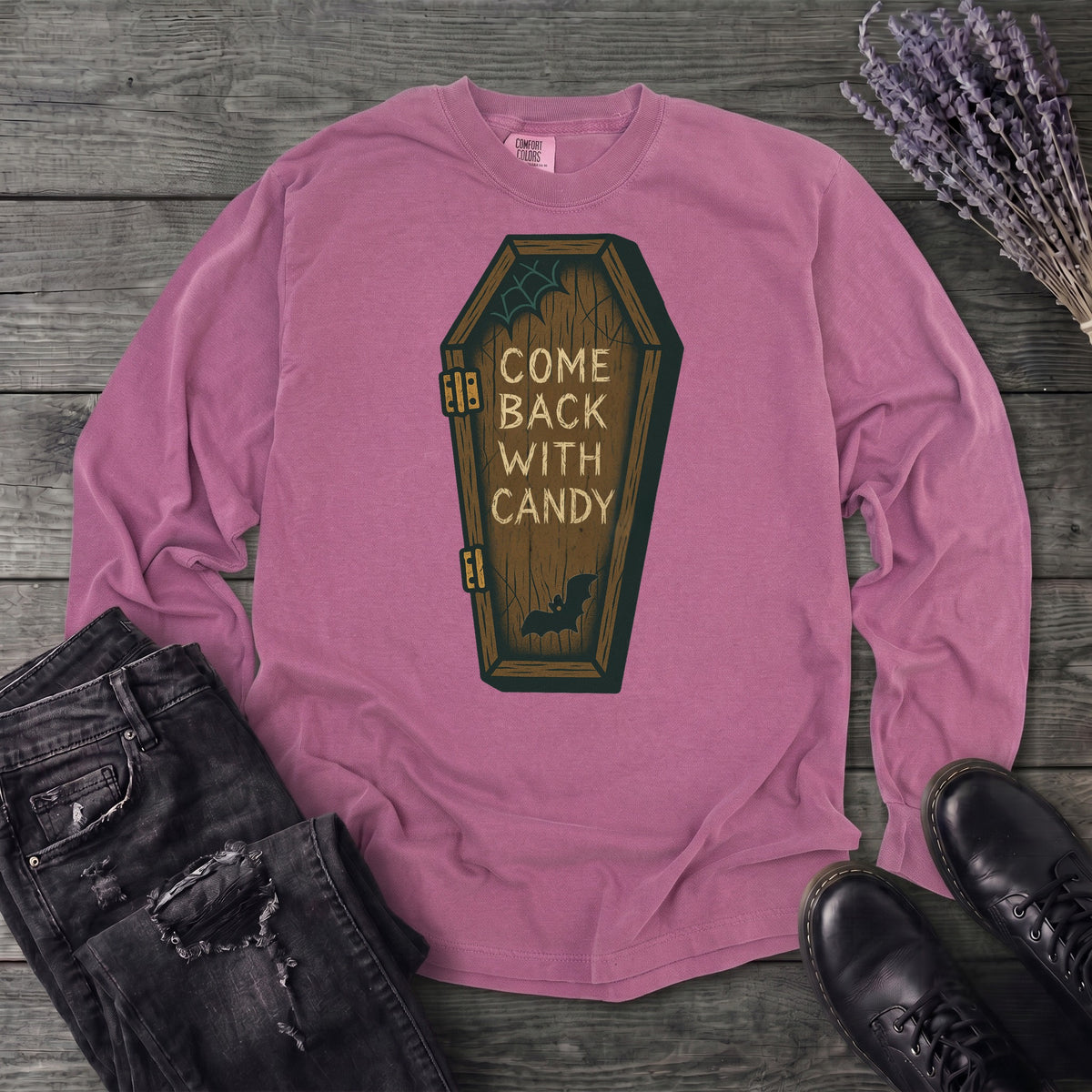 Come Back With Candy Long Sleeve T-Shirt