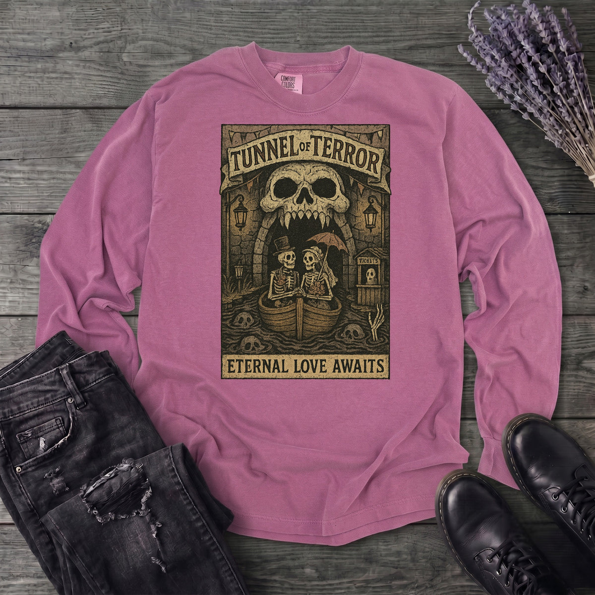 Tunnel Of Terror Long Sleeve T-Shirt
