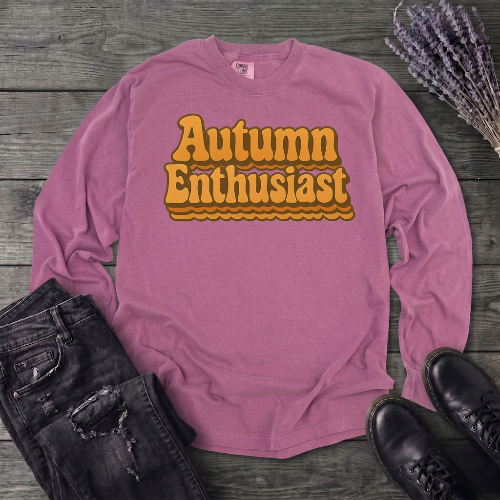 autumn enthusiast Long Sleeve T-Shirt