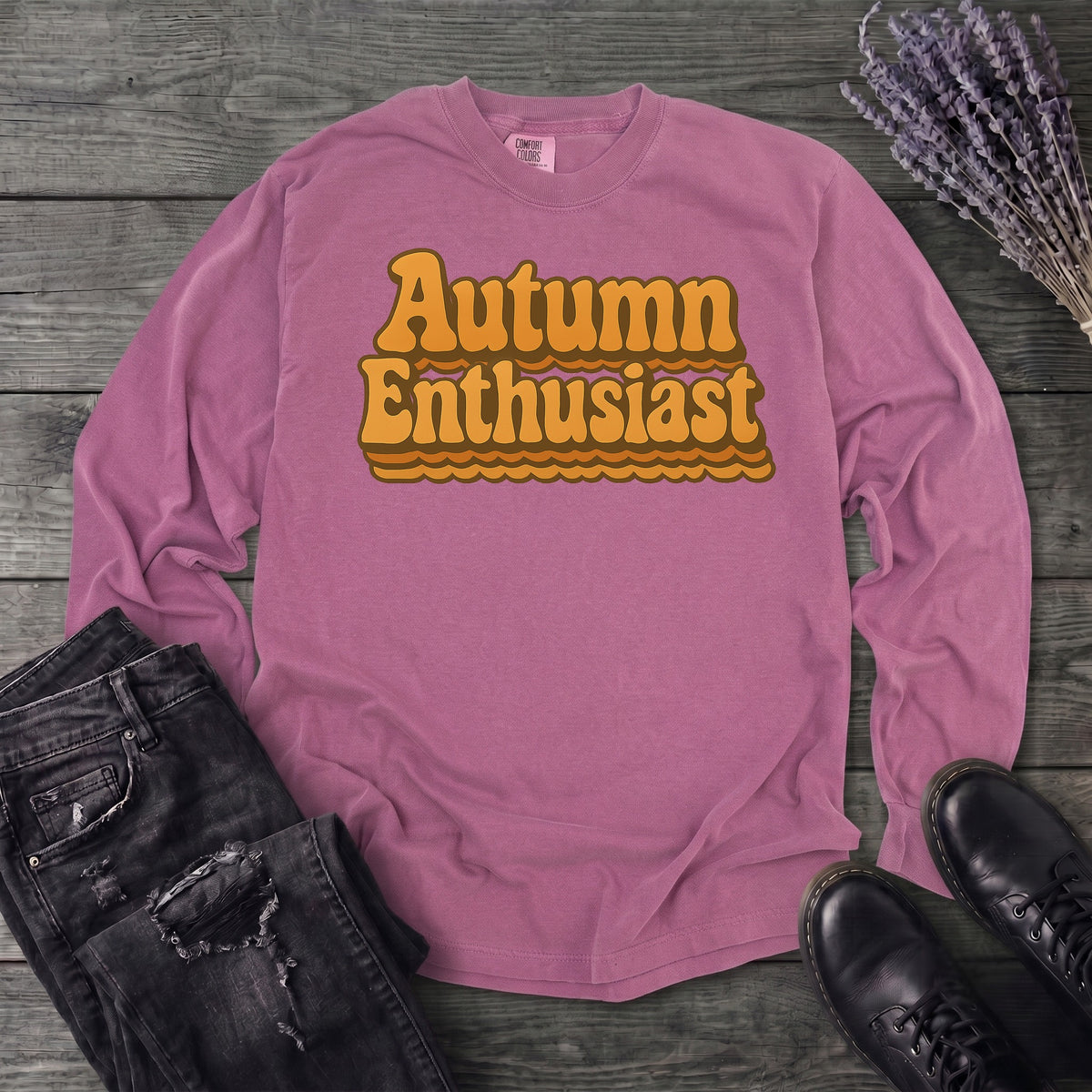 autumn enthusiast Long Sleeve T-Shirt