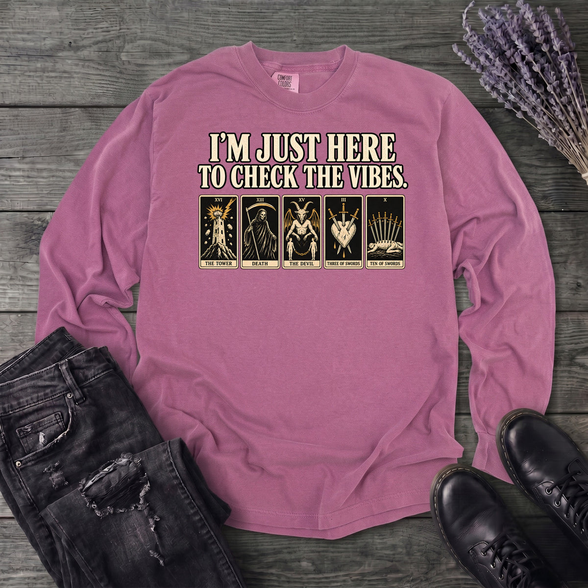 Check The Vibes Long Sleeve T-Shirt