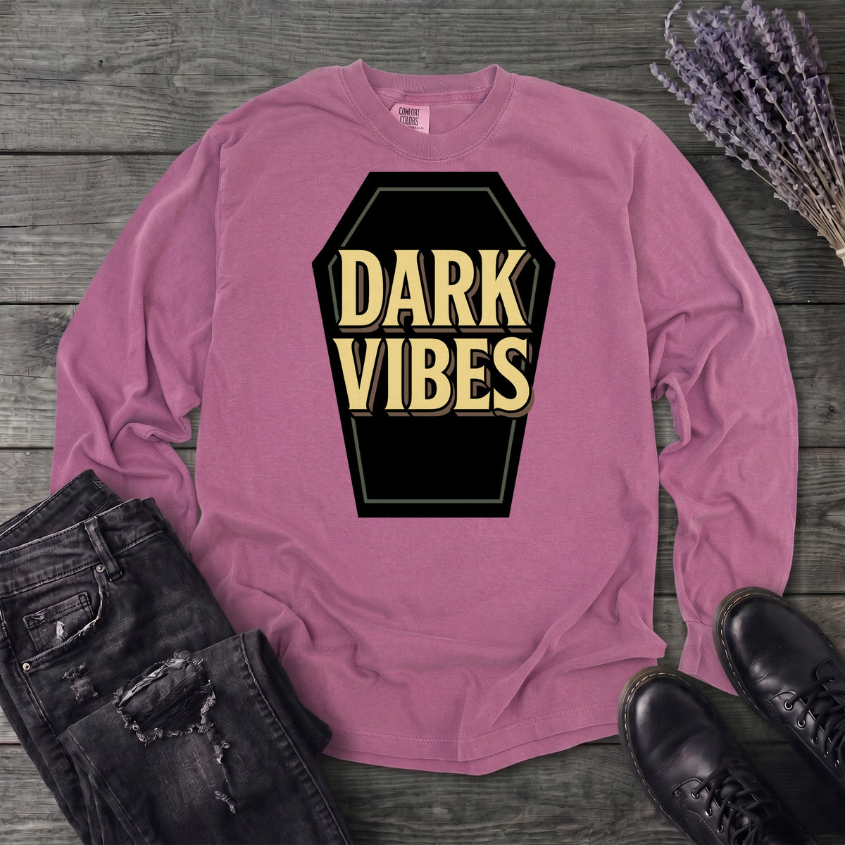 Dark Vibes Long Sleeve T-Shirt