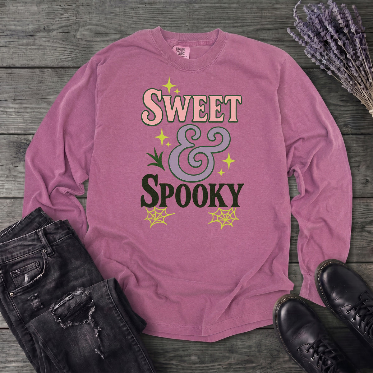 Pastel Sweet Spooky Long Sleeve T-Shirt