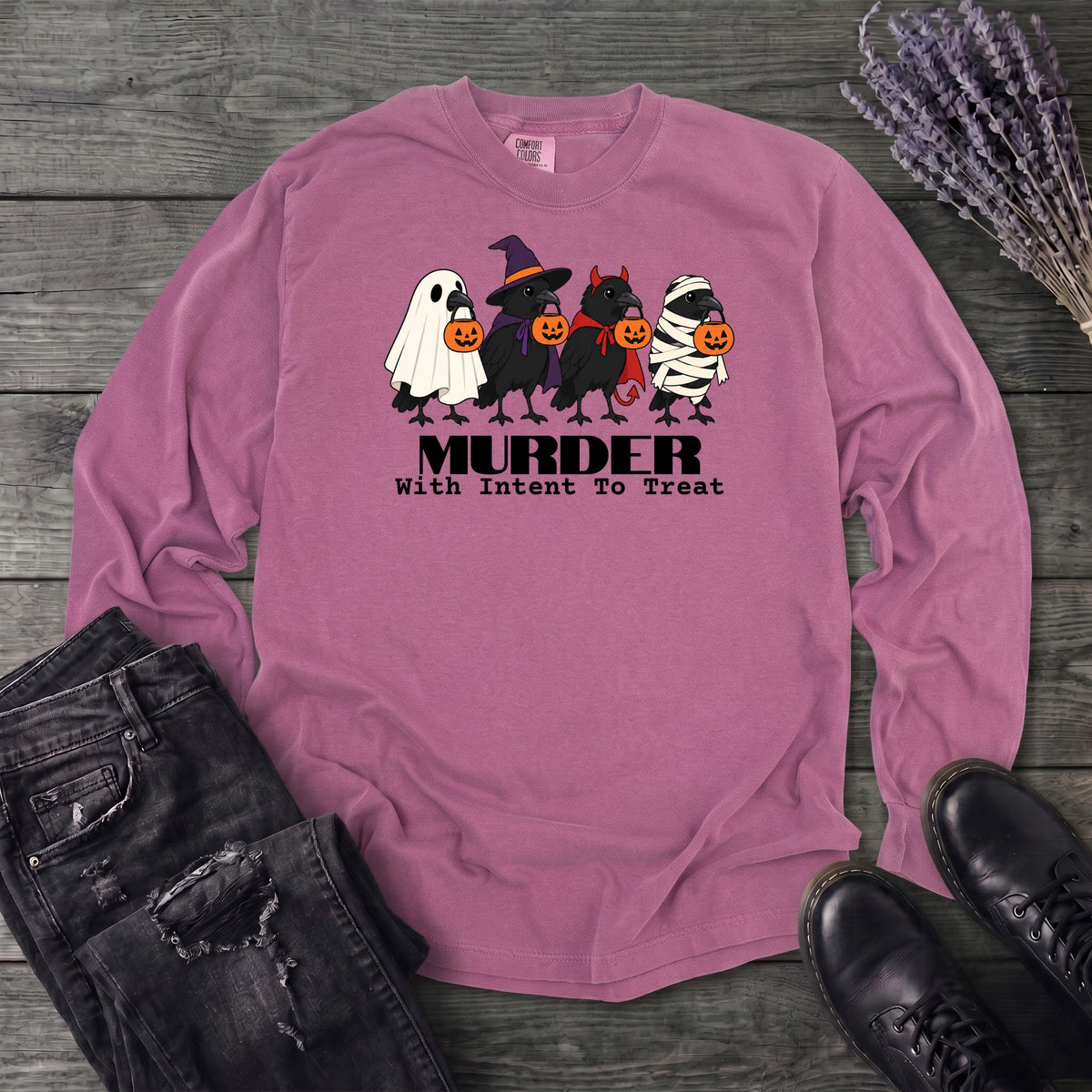Murder With Intent To Treat Long Sleeve T-Shirt