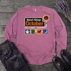 Next Stop October Long Sleeve T-Shirt