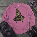 Spiderweb Witch Hat Long Sleeve T-Shirt