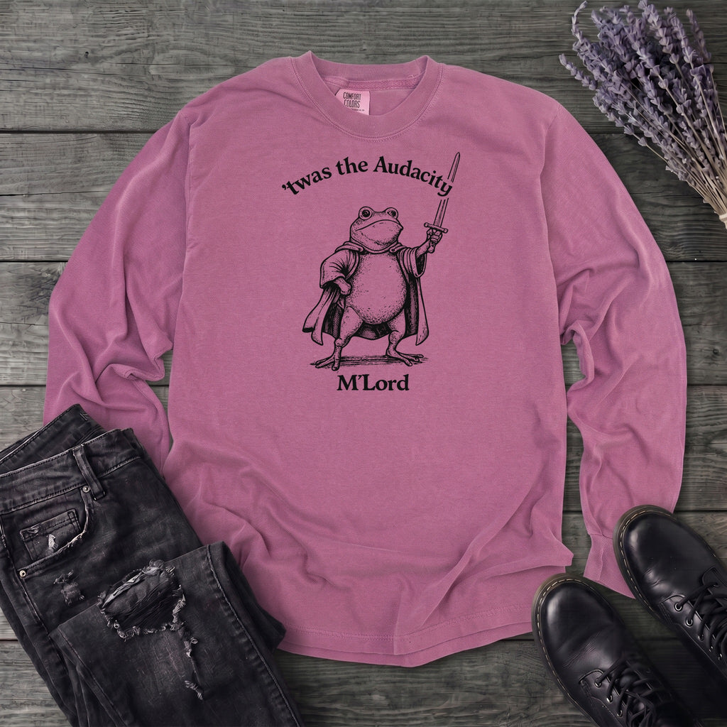 Twas The Audacity Long Sleeve T-Shirt