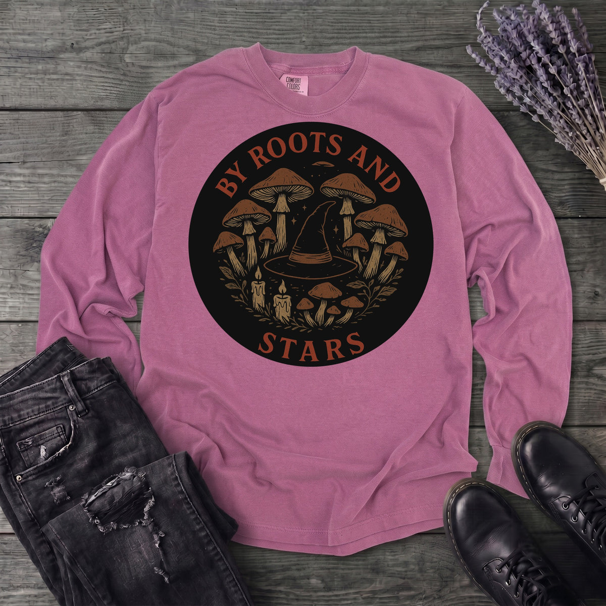 By Roots And Stars Long Sleeve T-Shirt