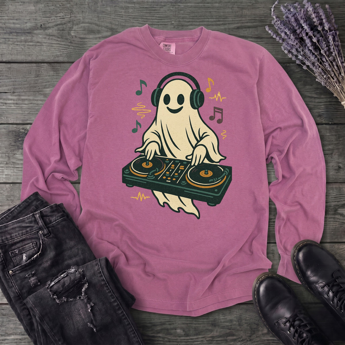 dj ghost Long Sleeve T-Shirt