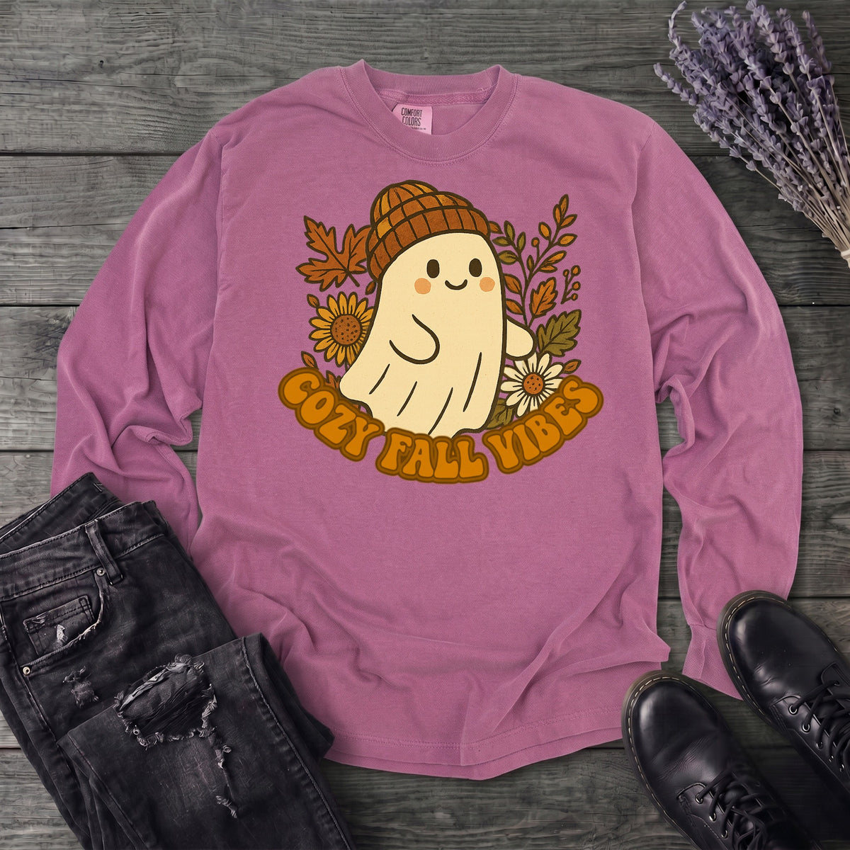 Cozy Fall Vibes Long Sleeve T-Shirt