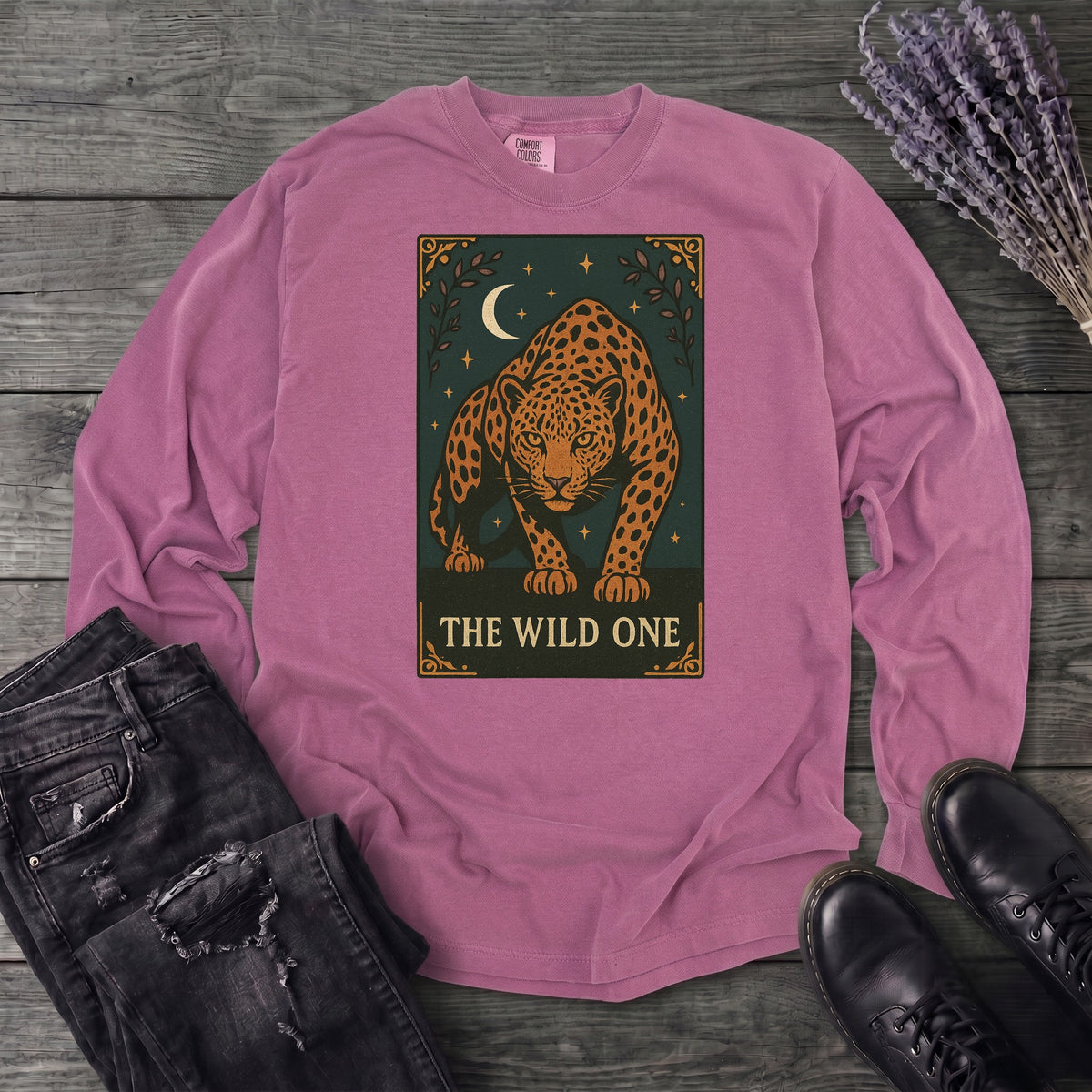 The Wild One Tarot Long Sleeve T-Shirt