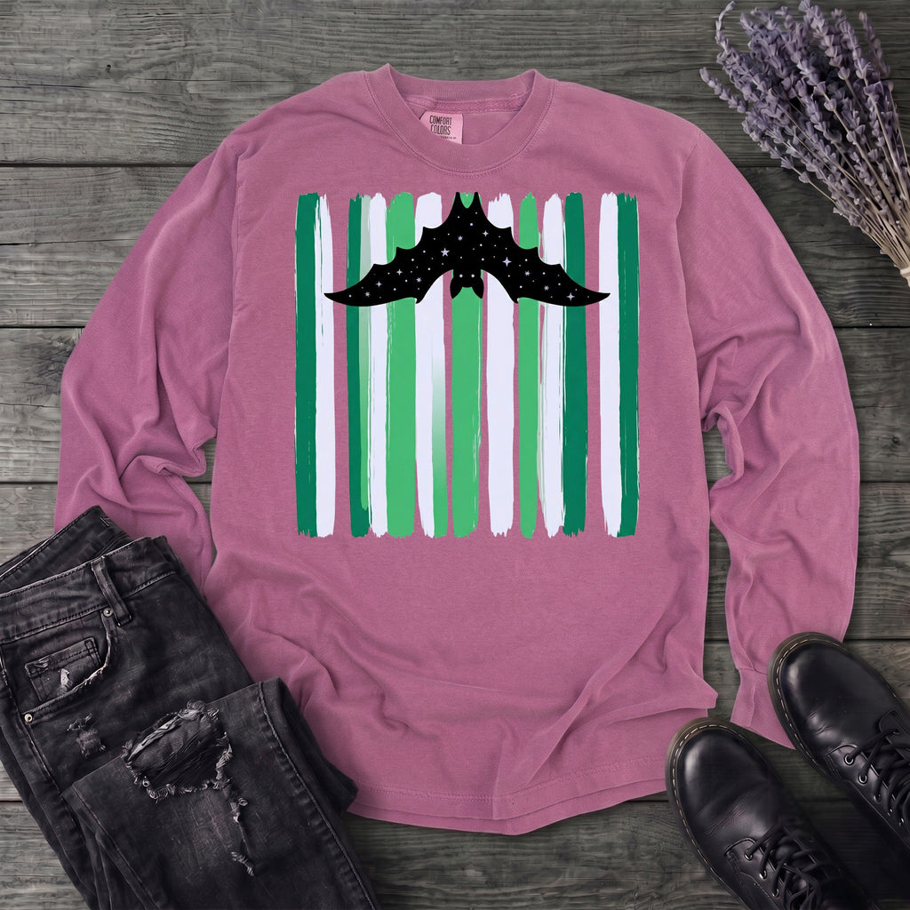 celestial dopamine maximalist bat Long Sleeve T-Shirt