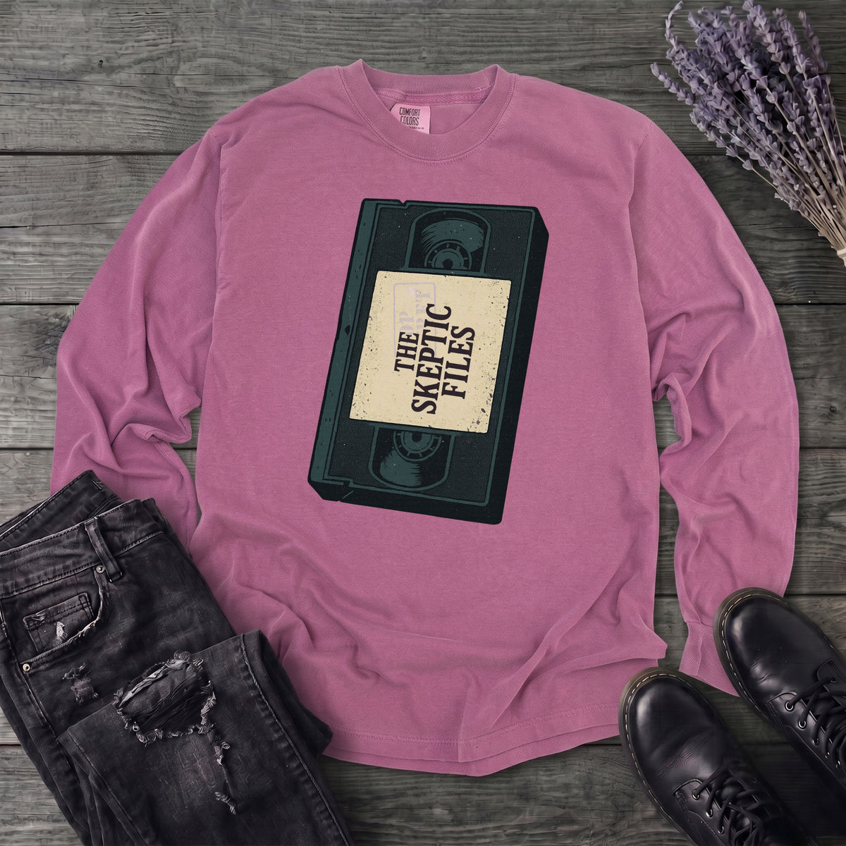 The Skeptic Files Long Sleeve T-Shirt