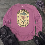 She Speaks In Petals And Storms Long Sleeve T-Shirt