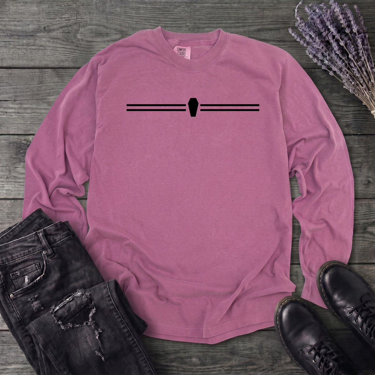 Clean Coffin Long Sleeve T-Shirt