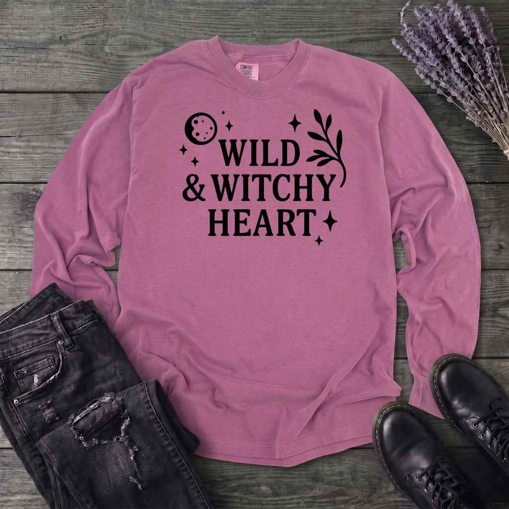 Wild Witchy Heart Long Sleeve T-Shirt