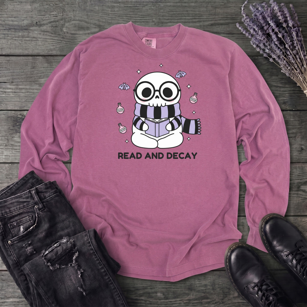 Read And Decay Long Sleeve T-Shirt