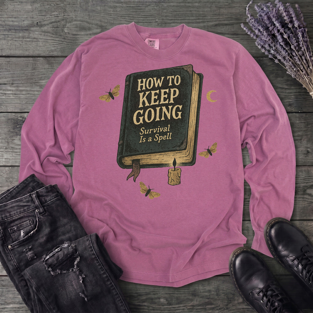 Survival Is A Spell Long Sleeve T-Shirt