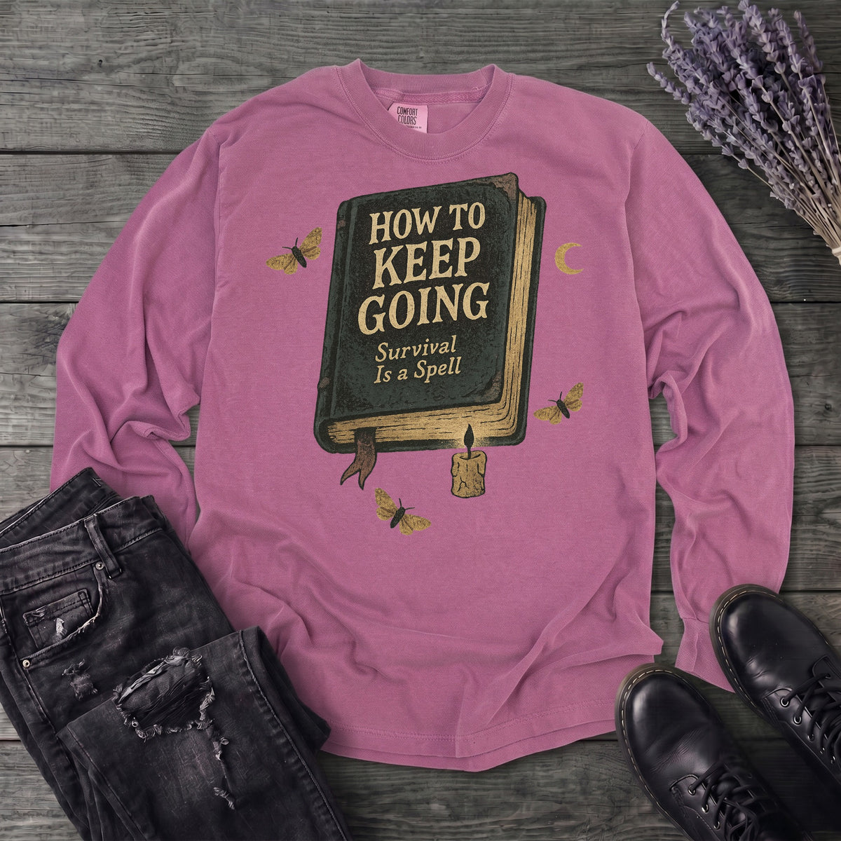 Survival Is A Spell Long Sleeve T-Shirt