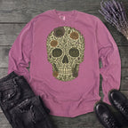 Wildflower Skull Long Sleeve T-Shirt