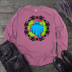 Grunge Star Ghost Long Sleeve T-Shirt