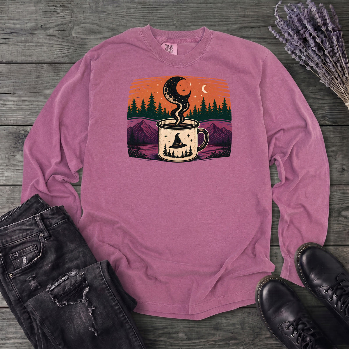Witchy Camp Cup Long Sleeve T-Shirt