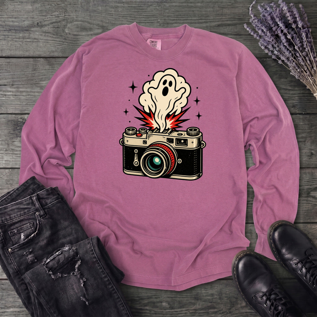 Ghost Flash Long Sleeve T-Shirt