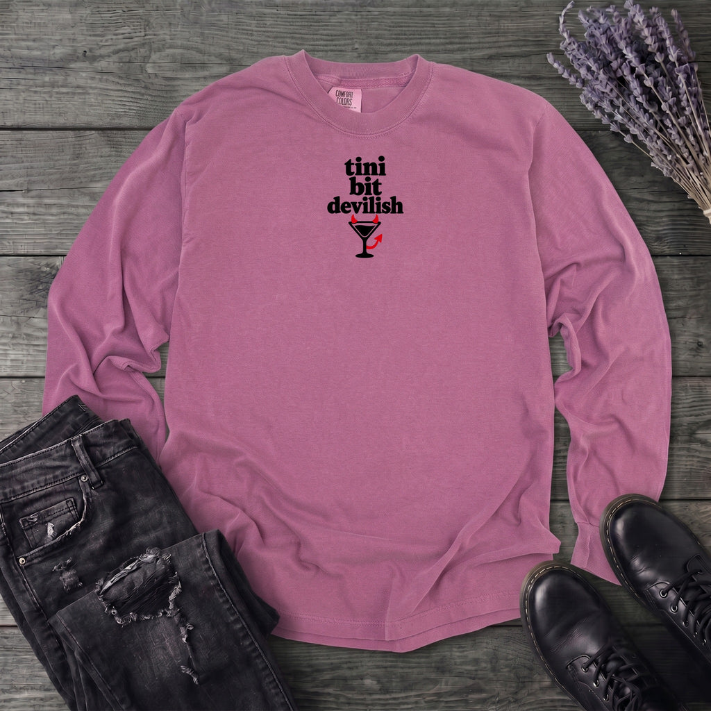 Tini Bit Devilish Long Sleeve T-Shirt