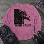I'd Rather Be A Raven Long Sleeve T-Shirt
