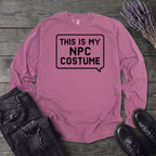This Is My Npc Costume Long Sleeve T-Shirt